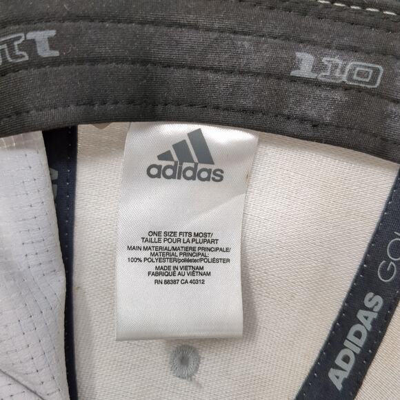 Adidas Golf Idaho Governor's Cup Snapback Cap Gray One Size Adjustable Blank - Picture 9 of 9